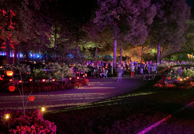 Einzigartige Illumination in traumhaftem Ambiente