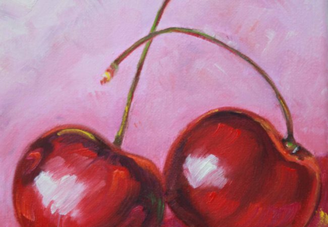 Ölmalkurs „Freche Früchtchen“ auf Schloss Aschach