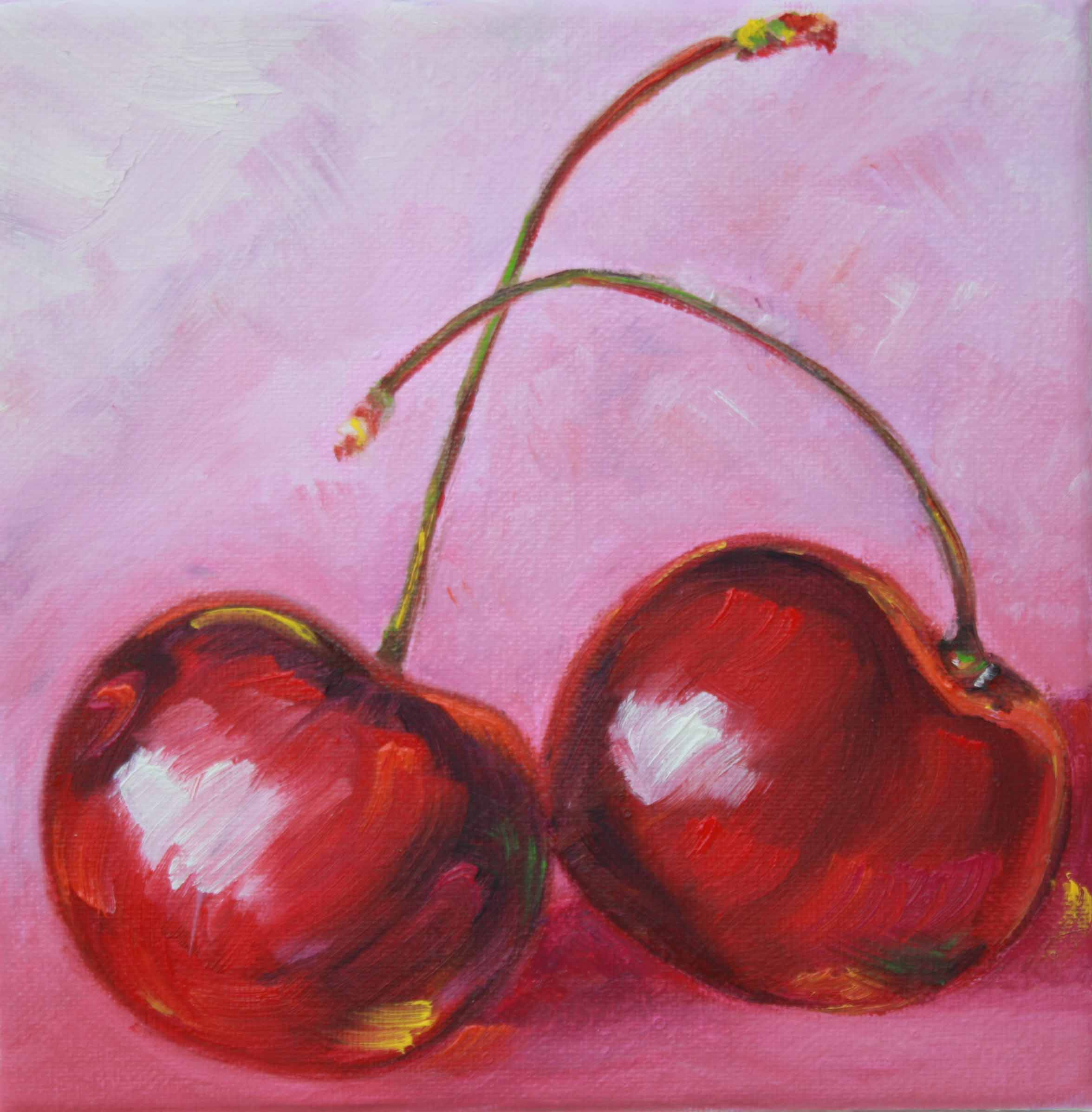 Ölmalerei - Früchte des Sommers - Elke Driehsen
