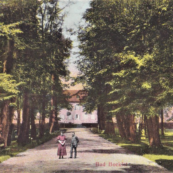 Der Kurgarten mit Sicht auf den Fürstenbau