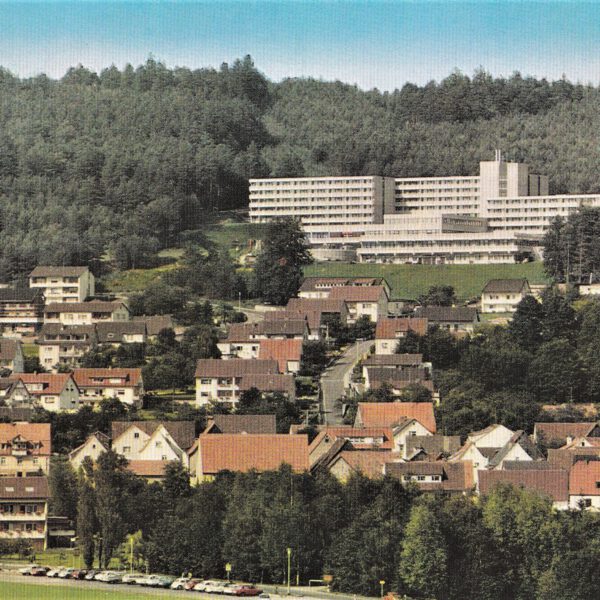 Die Kurklinik mit Ortsansicht