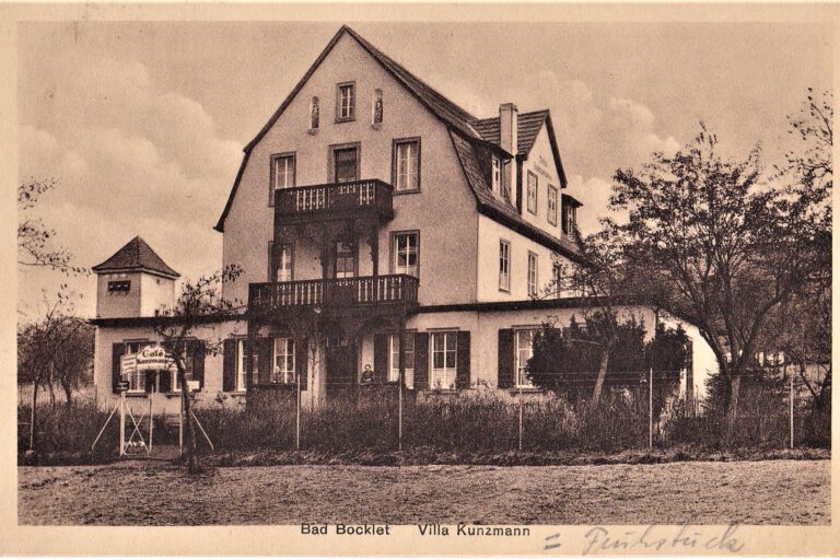 Villa Kunzmann von 1928