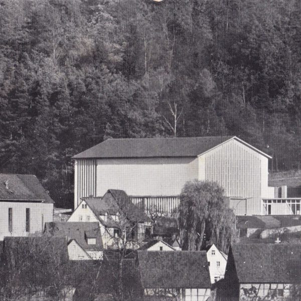 Beide katholischen Kirchen auf einem Bild