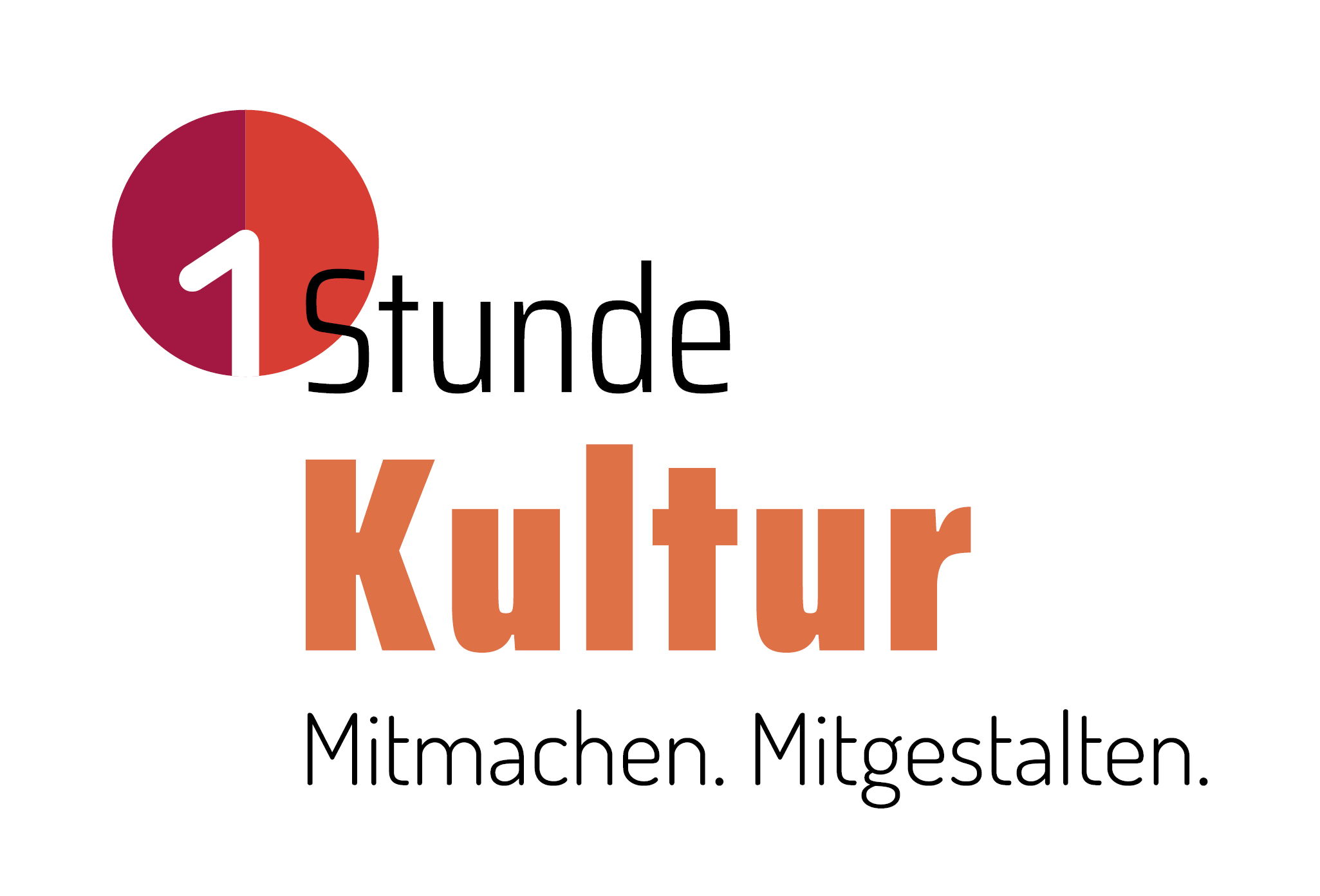 1 Stunde Kultur Logo Landratsamt Bad Kissingen
