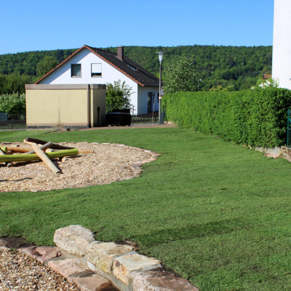 Das erste Stück ist geschafft.