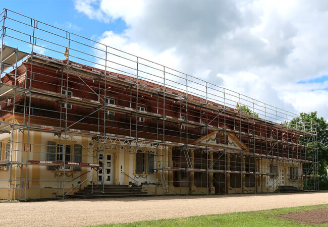 Sanierungsarbeiten im Kurgarten bis Ostern fertig