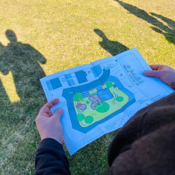 08.03.2022: Besprechung aller Beteiligten vor Ort