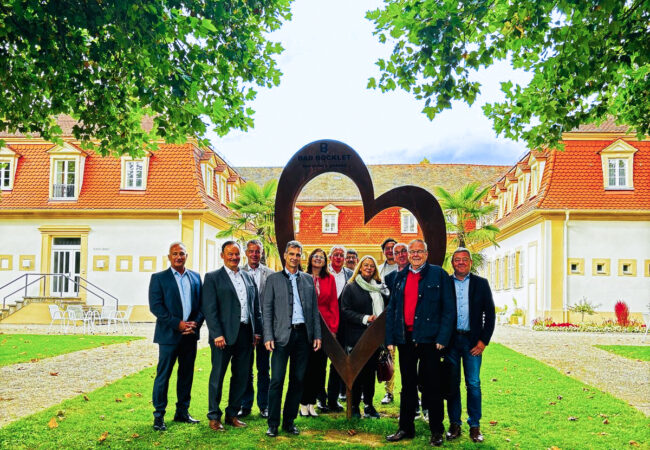 Jahrestreffen der bayerischen Staatsbäder zum Jubiläum in Bad Bocklet
