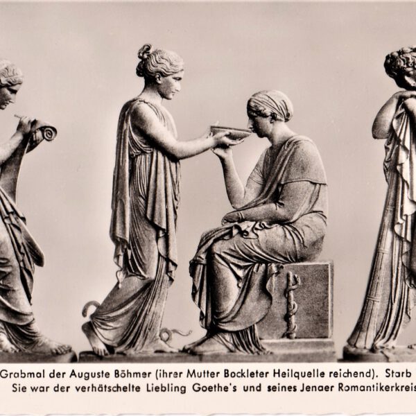 Das Grabmal der Auguste Böhmer