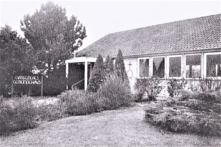 Das alte evangelische Gemeindezentrum 1963 - 2002