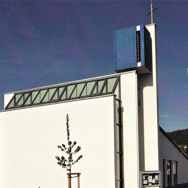 Die neue evangelische Kirche 2002