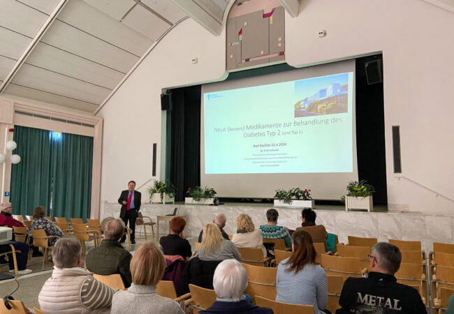 Neue Medikamente zur Diabetestherapie: Ärztevortrag von Herrn Dr. Schmeisl in Bad Bocklet