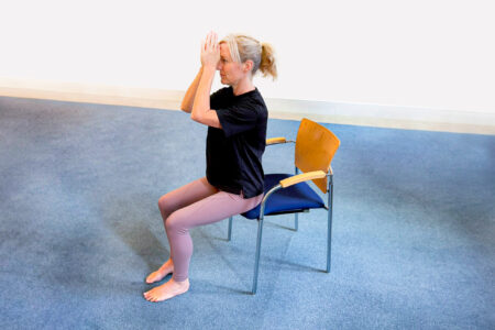 Gesichts- und Augenyoga