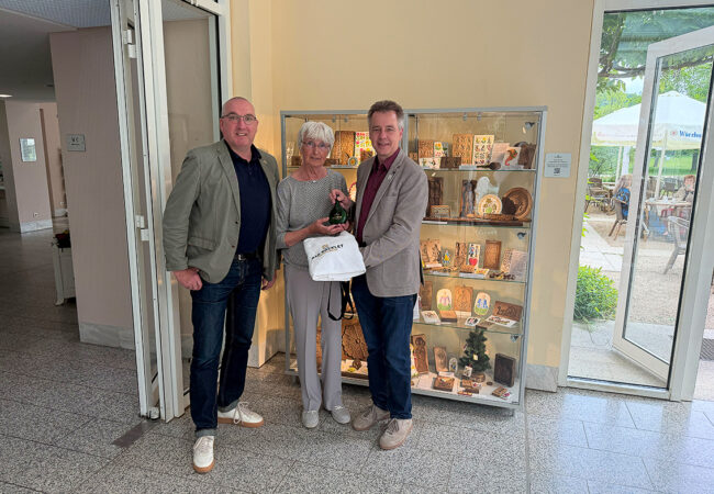 Neue Ausstellung im Kurgarten Café Bad Bocklet: „Holzmodel für Gebäck“