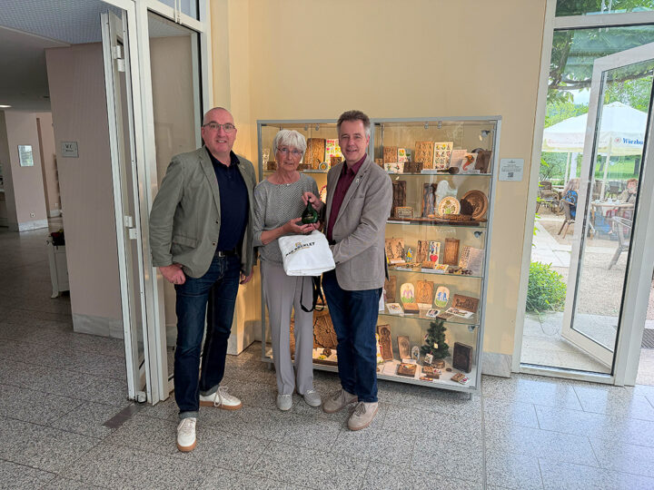 Neue Ausstellung im Kurgarten Café Bad Bocklet: „Holzmodel für Gebäck“