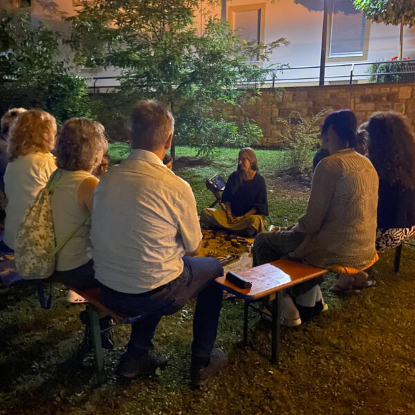 Kräuterbündel binden