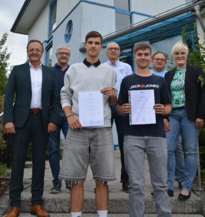 RMG verabschiedet Azubis in Berufsleben