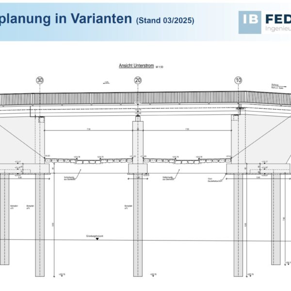 Neue Brückenplanung