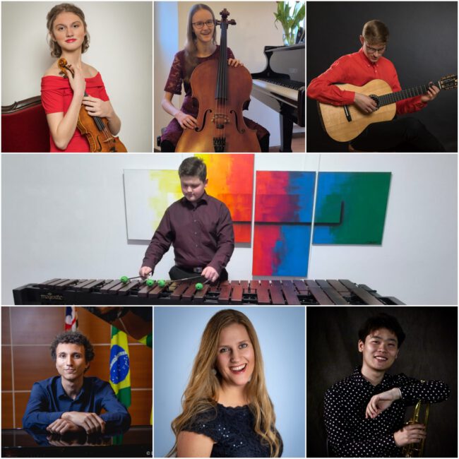 Junge Talente spielen Werke aus drei Jahrhunderten Foto