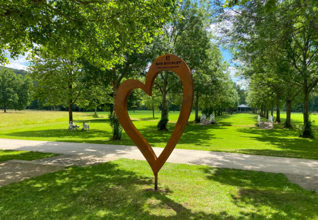 Ein Herz für Bad Bocklet: Neues Highlight im Kurpark!