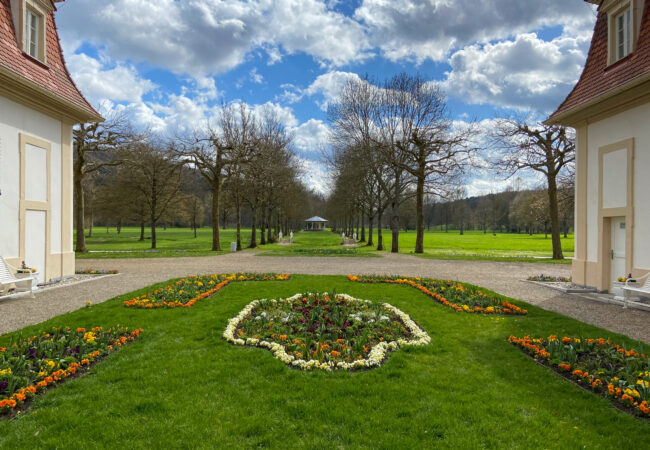 Frühlingsgefühle im Kurpark Bad Bocklet!