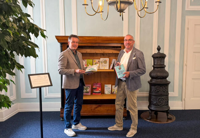 Lesesaal wird Lernort für Gesundheit und Konversation über Gesundheitsthemen