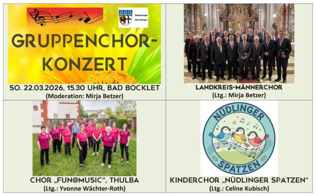Gruppenchorkonzert Foto