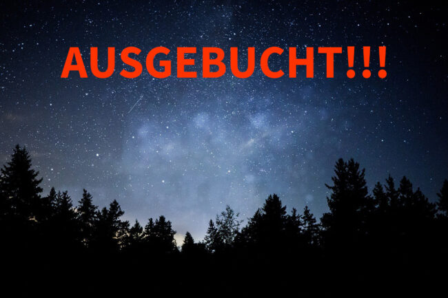Astronomische Sternenparkführung im Kurpark Bad Bocklet Foto