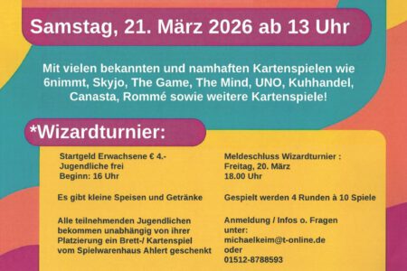 Tag des Kartenspiels