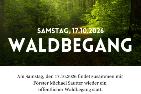 Öffentlicher Waldbegang