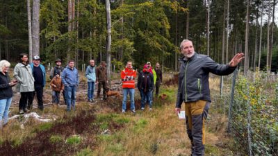 Öffentlicher Waldbegang in Bad Bocklet: Waldpflege, Wasserrückhalt und Quellschutz im Fokus