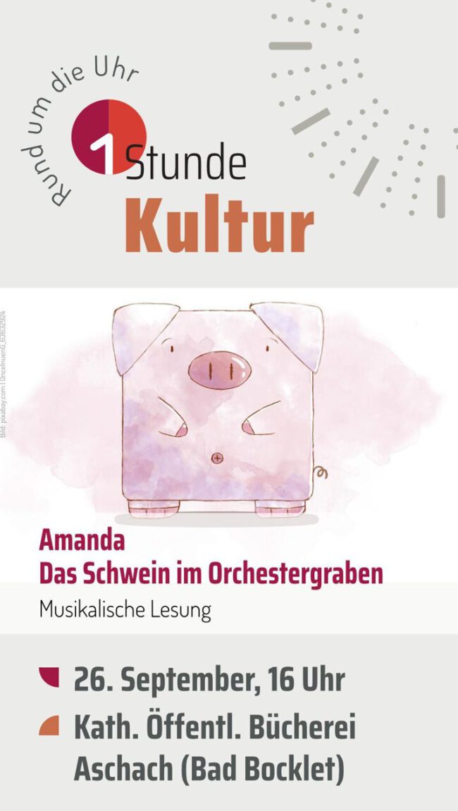 Amanda – ein Schwein im Orchestergraben Foto