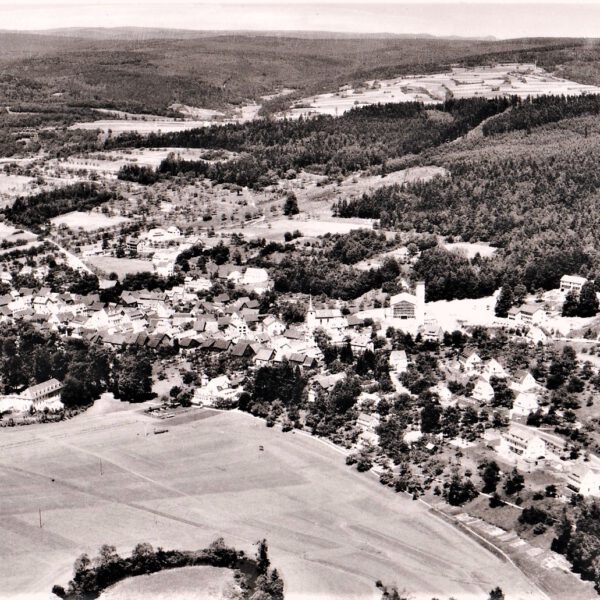 Der Kurort - noch ohne Kurklinik 1961