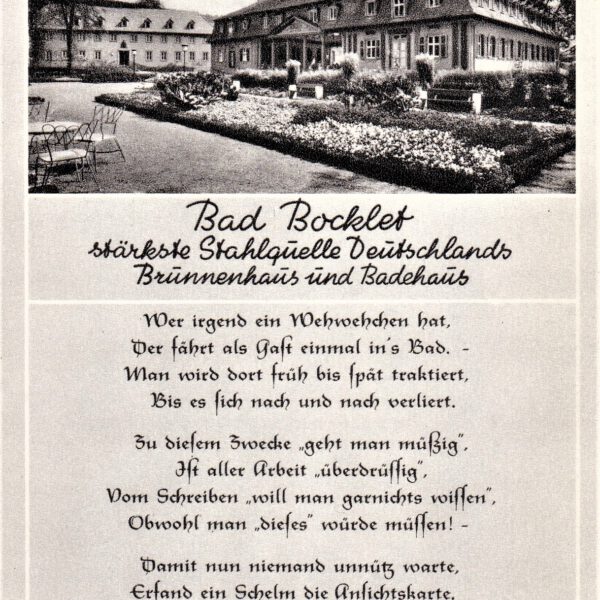 Bad Bocklet - Brunnenhaus und Badehaus