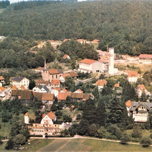 Ortsansicht Bad Bocklet von 1970