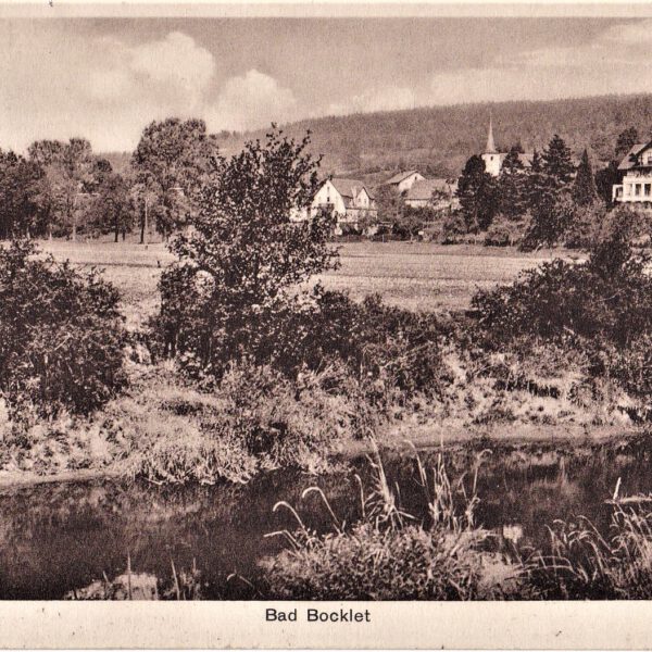 Bad Bocklet um 1936