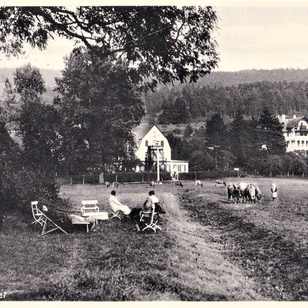 Blick auf die Villa Kunzmann von 1934