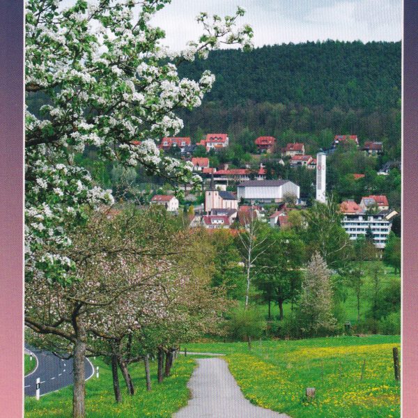 Blick von Aschach nach Bad Bocklet