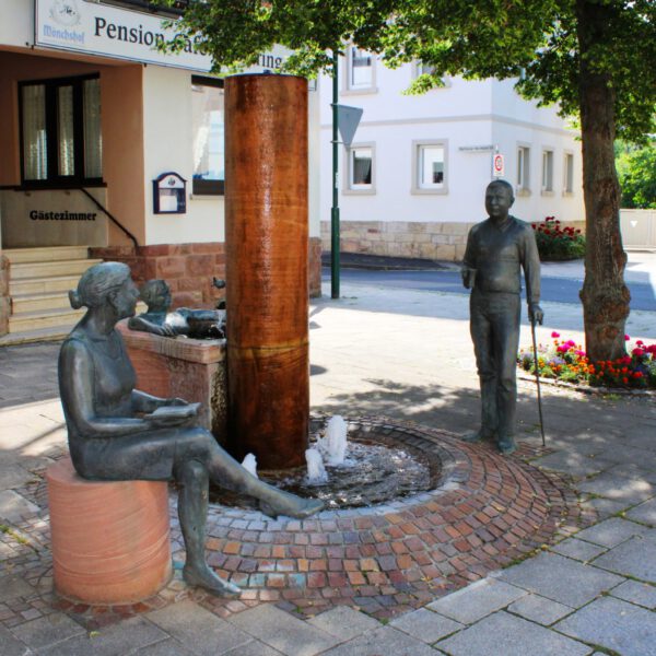 Brunnen Dorfsmitte Bad Bocklet