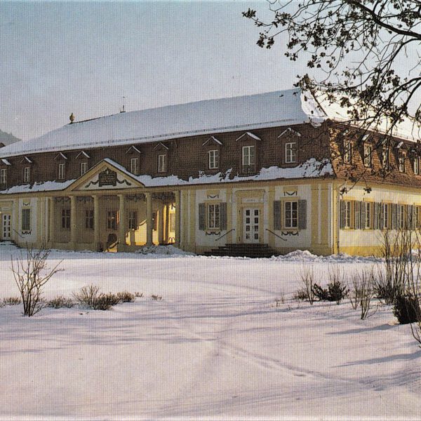 Der Brunnenbau im Winterkleid