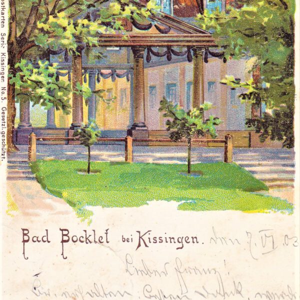 Der Brunnenbau von 1903