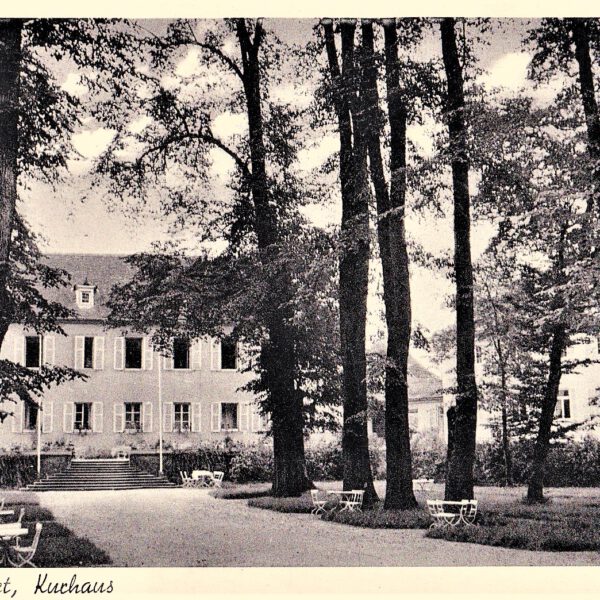 Der Fürstenbau im Kurgarten