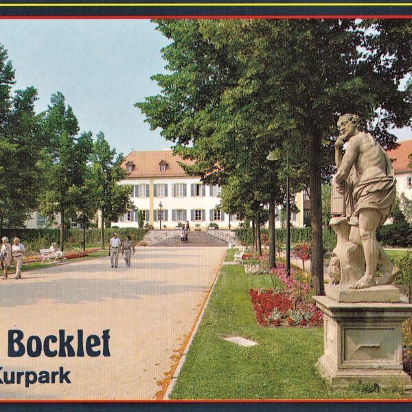 Der Kurpark Bad Bocklet