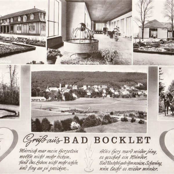 Die Kuranlagen in Bad Bocklet