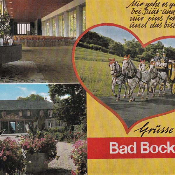 Die Kuranlagen in Bad Bocklet