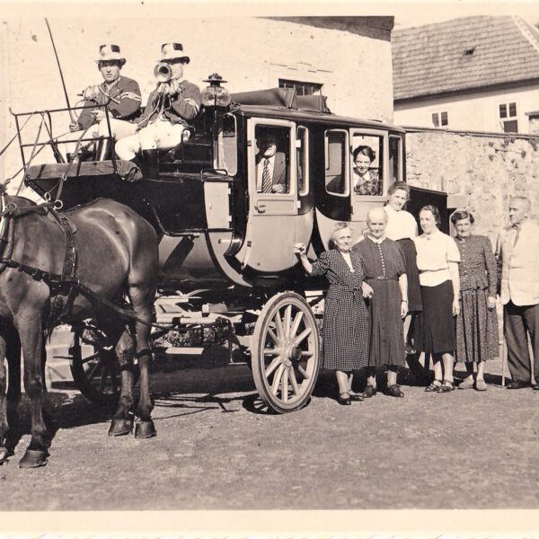 Die Postkutsche in Bad Bocklet