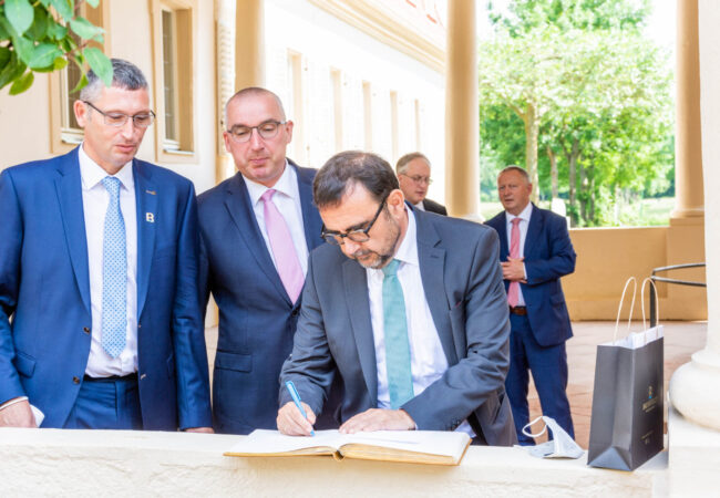 Gesundheitsminister Holetschek in Bad Bocklet