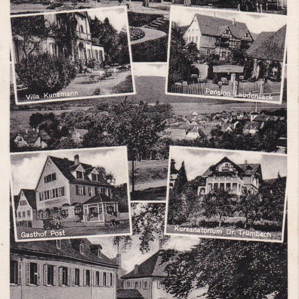 Gästhäuser und Pensionen 1953