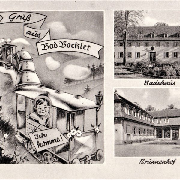 Gruß aus Bad Bocklet von 1966