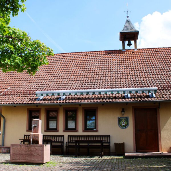 Eingangsbereich des Schützenvereins im Haus der Dorfgemeinschaft